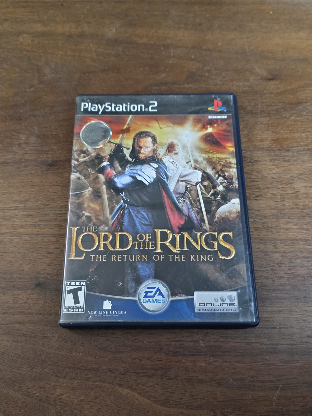 Sony PS2 The Lord Of The Rings The return of the king Game CIB